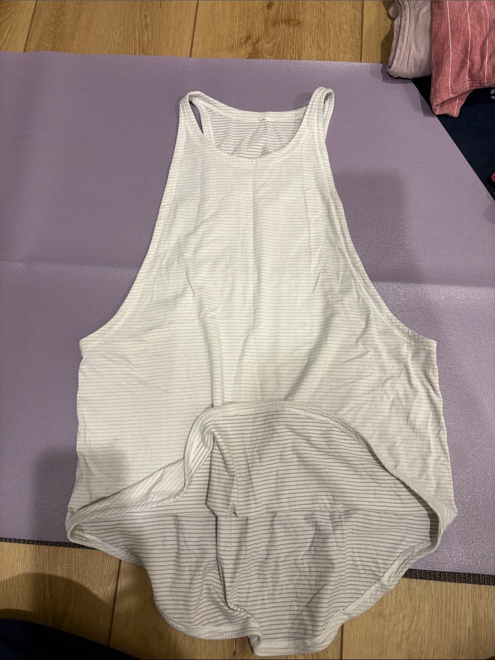 lululemon athletica Striped Singlet Tank Top
